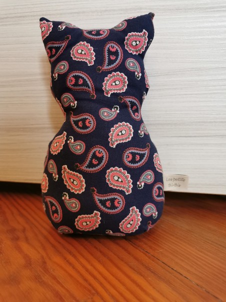Cale-porte chat motif bandana