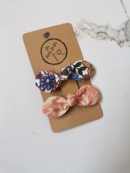 Duo de Barrettes Noeuds