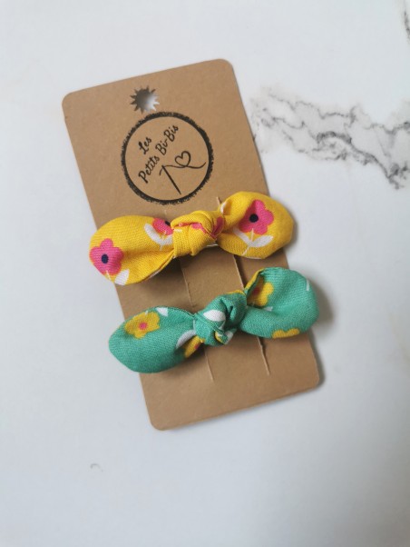 Duo de Barrettes Noeuds