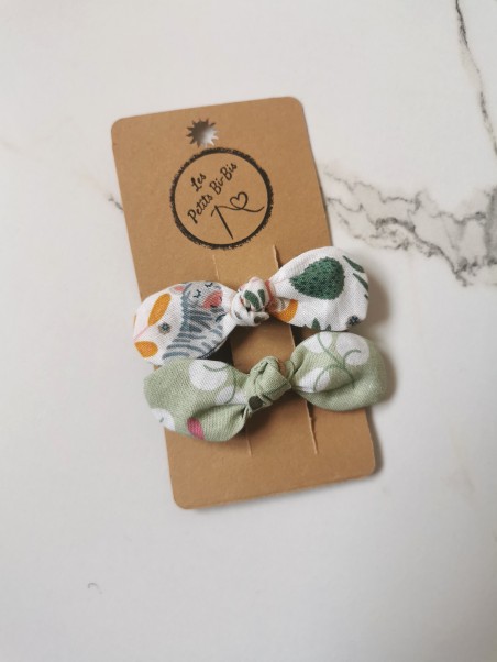Duo de Barrettes Noeuds