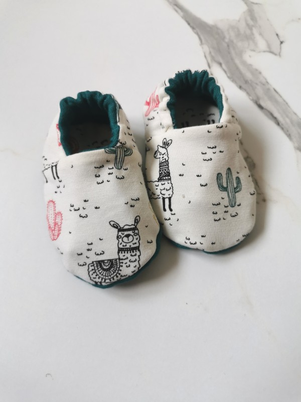 Chaussons de naissance réversibles