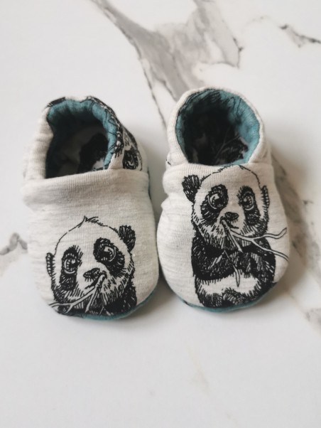 Chaussons de naissance réversibles
